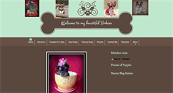 Desktop Screenshot of mylilyorkies.com